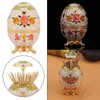 Toothpick Holder, Retro Automatic Pop Up Toothpick Cocktail Sticks Dispenser