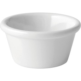 Utopia Plain White Ramekin 2oz / 60ml - Case of 12 - Melamine Ramekins