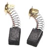 vhbw 2 x Carbon Brushes Motor Carbon Abrasive Carbon 7