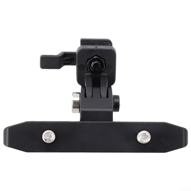 Bike Saddle Light Mount, Aluminum alloy + ABS Tail light