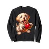 Labrador Heart I Love Labrador Sweatshirt