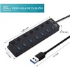 Yostyle Hub USB 3.0, 7 Puertos Multi USB 3.0 Hub
