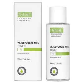 Glycolic acid 7% toner removes dead skin cells improves closed mouth skincare get glowing skin achieve flawless peeling salicylic skin repair comfort