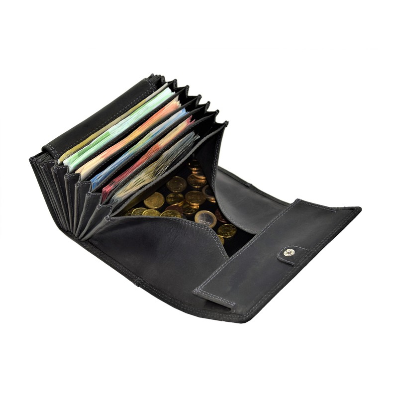 Menzo Professional Waiter Set Waiter's purse leather double stitched. -