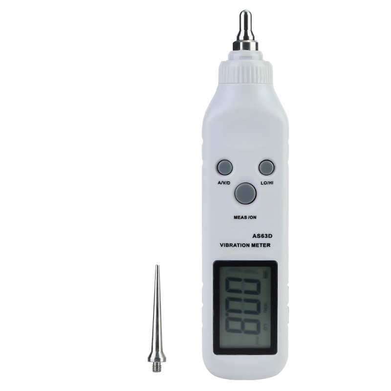 Vibration Meter Tester Gauge Analyzer Measure Precision Sensitivity Accelerometer AS63D