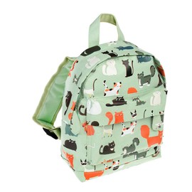 Rex London Cats Design Mini Backpack