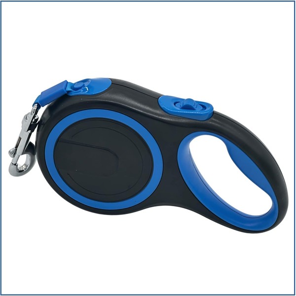 PetBuds Retractable Dog Lead, Heavy-Duty Extendable Leash for Small to
