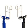 Jovware White Shower Caddy - 2 Pack Open Shelf Hooks