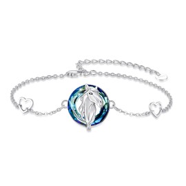 PARYFO Women's Bracelet Sterling Silver Koala/Butterfly/Horse/Heart/Angel Bracelet, Cute Animal Bracelet, Jewellery for Women, Girls, Children, Daughter, Birthday, Christmas Gifts, 2017, Crystal