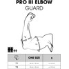 O'NEAL Ellenbogenprotektor Pro III Elbow Guard Black I Ergonomisch geformter