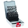 Bosch Professional 19-piece PointTeQ HSS Twist Drill Bit Set (for metal, ProBox, drill driver accessories)