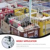 300 Pieces Wire Cage Clips with 1 Piece Wire Cage