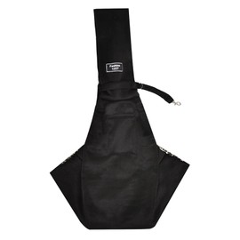 Black Puppy Sling Carrier,Puppy Carrier Sling Dog Slings for Small Dogs,Cat Sling Dog Carrier Pet Sling Dog Carry Sling,Dog Sling Carrier Dog Carry Bag Hands-Free Sling Cat Bag Protect