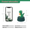 ELE DEPI 60 Minutes Mechanical Kitchen Timer,Cute Dinosaur Timer for
