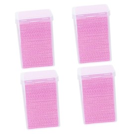 HONMEET 800pcs Eyelash Extension Cleansing Wipes Glue Residue Remover Pads for Efficient Eyelash Grafting Professional Non-woven Cleaning Supplies for Salons and Personal Use