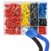 Fulillanlun 750pcs Twin Wire Ferrules Kit Wire Terminal Ferrules Crimp