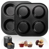 Yomvzake Air Fryer Muffin Pan, 2 Pack Cupcake Molds for