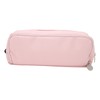 Pen Pencil Case 3 Compartments Canvas Portable Large Capacity Pencil