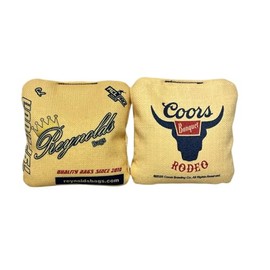 Reynolds Cornhole Bags - COORS Banquet- Rodeo - ACL Pro Approved - Set of 4 (Pro X)
