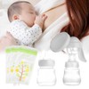 Manual Suction Breast Pump Adjustable Painless Baby Infant Feeding Milk