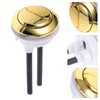 Sewroro Dual Flush Toilet Button, Round Toilet Water Tank Push