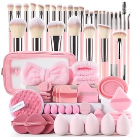 Toketa 67 Piezas Set de Brochas para Maquillaje Profesional Completo