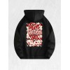 Graffiti "Turn Pain Into Power" Graphic Hoodie 100% Cotton US