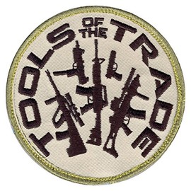Rothco Tools of The Trade Patch with Hook Back