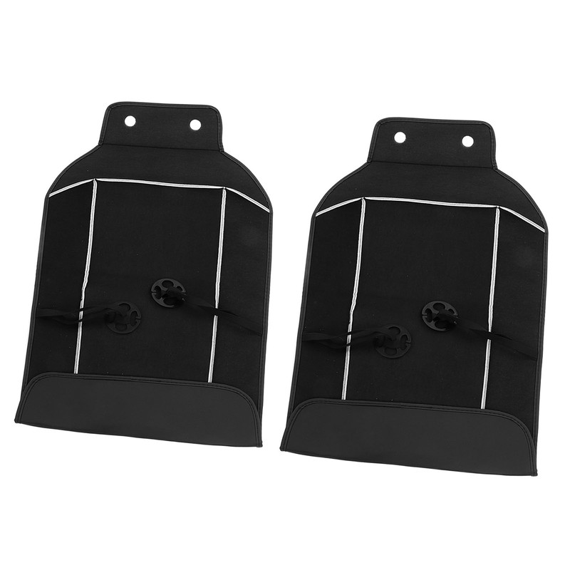 2Pcs Car Seat Anti Kick Pad Rear Back Dust Resistant