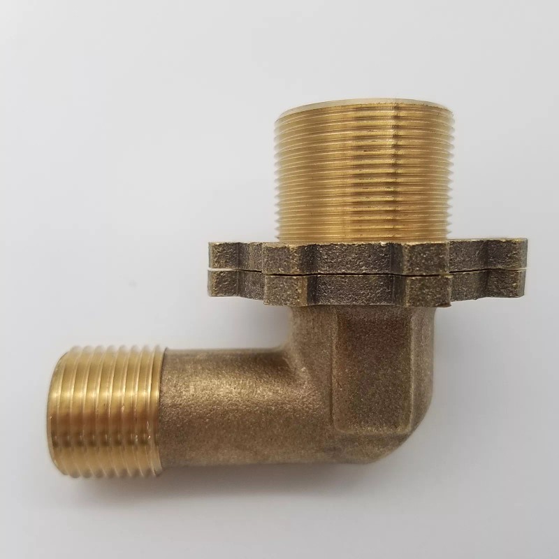 PROFLO PF18012 Rough Brass Fiberlock Shower Elbow