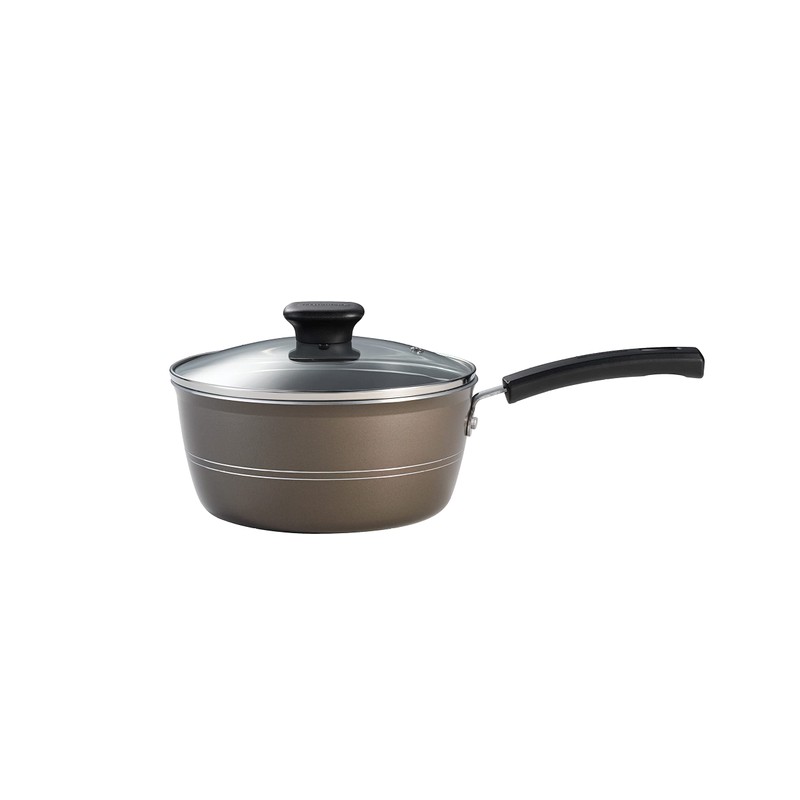 Tramontina Sicilia 2.5-Quart Non Stick Sauce Pan with Glass Lid,