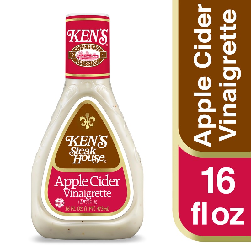 Ken's Steak House Apple Cider Vinaigrette,16 oz ( Pack- 1