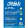 Natural Vitality Calm Magnesio en Polvo Magnesium Citrate Powder, Raspberry