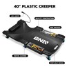 DNA MOTORING 40 Inch Low Profile Plastic Rolling Garage Shop