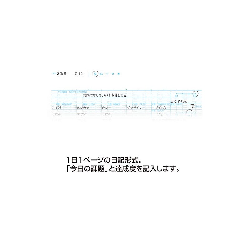 Nakabayashi Logical Sports Notebook, B5, Green, No-B590AG