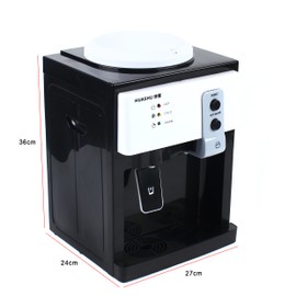 DCEHKR Top Loading Countertop Water Dispenser Water Dispenser for 5 Gallon Bottle with 3 Temperatures Selectable, Hot & Cold Water Cooler Dispenser Suitable for 1.1-4.9gal Water Bottles