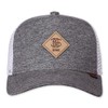 Djinns Jersey Patch Grey Heather/White HFT Trucker Cap - One-Size