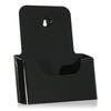 VITAdisplays DIN A5 Table Brochure Stand, Flyer Stand, Black Flyer