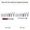 QANYEGN Flexible Head Torsion Wrench Set, Flexible Opening Wrench Set,
