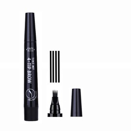 Eyebrow Pencil, Waterproof and Sweat-proof, Never Fade, Long Lasting Effect (Black)