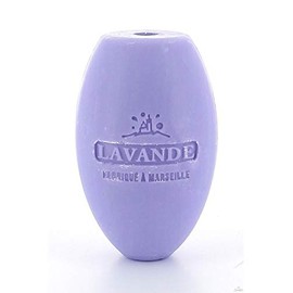 Soap on Rope vintage - Lavender - 240g - Savon Écolier sur corde - Lavande