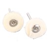 50Pcs Wool Felt Mandrel Mounted Grinding Polishing Wheel Buffing Wheel