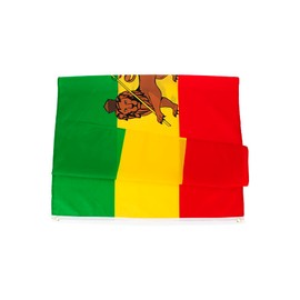 ANJOR 3x5 Fts Ethiopia Flag with Lion Flag - Lion of Judah Flags