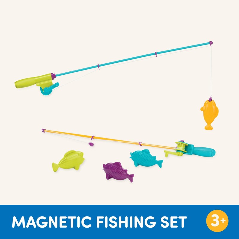 Battat – Play Rod & Reel – Wind – Up