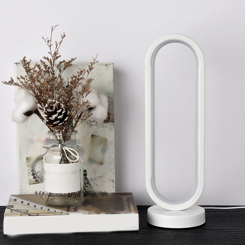 Modern Desk Lamp 3W USB Oval Dimmable Eye Care LED