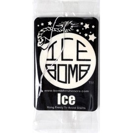 Ice Bomb Air Freshener Pouch Pack 72 pc Box