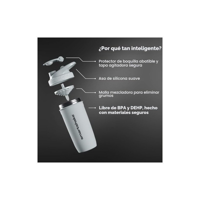 Smartshake Reforce Shaker Acero Inoxidable 900 ml – Edición Oasis