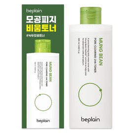 Be Plain Mung Bean Pore Clearing Laha Toner, 265ml, 1 pc / 비플레인 녹두 모공 클리어링 라하 토너, 265ml, 1개
