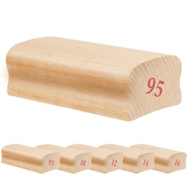 9.5 Radius Sanding Block, Guitar Fingerboard, Radius Sanding Block Fret Leveling Luthier Tools for Electric Acoustic Guitar Bass Luthier