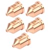 5Pcs Plasma Cutter Nozzle Cutting Consumable Tip Torch Replacement Accessories120932